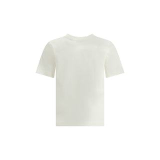 Weißes Baumwoll-T-Shirt