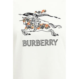 Weißes Baumwoll-T-Shirt