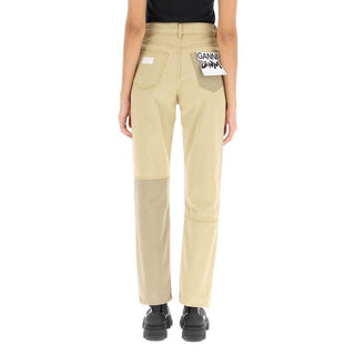 Braune Baumwolljeans