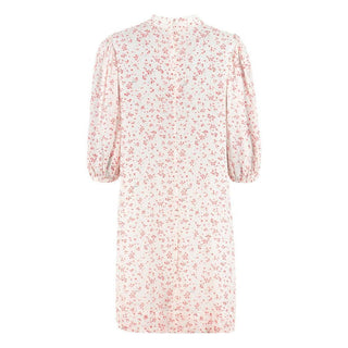 White Viscose Casual Dress