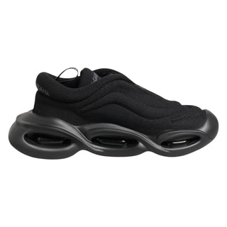 Zapatillas negras sin cordones de corte bajo Wave