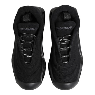 Zapatillas negras sin cordones de corte bajo Wave