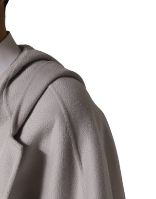 Off White Taillierter Langer Trenchcoat Herren Jacke