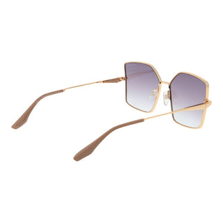 Goldene Metallsonnenbrille