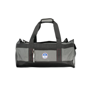Bolsa de viaje gris de poliéster para hombre