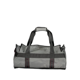 Bolsa de viaje gris de poliéster para hombre