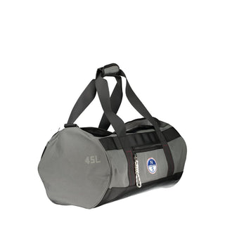 Bolsa de viaje gris de poliéster para hombre
