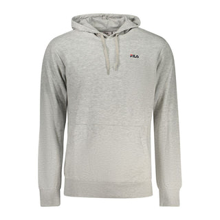 Sudadera de algodón gris para hombre