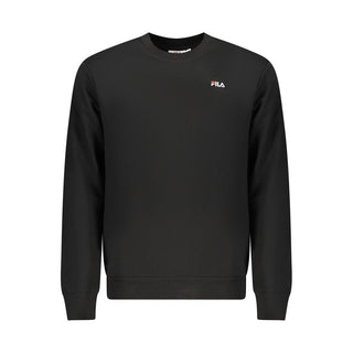 Black Organic Cotton Men Sweatshirt
