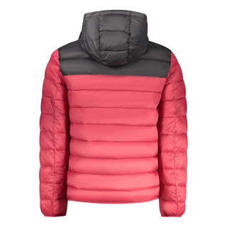 Chaqueta roja de poliamida para hombre