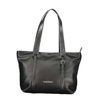 Black Polyurethane Women's Bag for Sophisticated Accessorizing