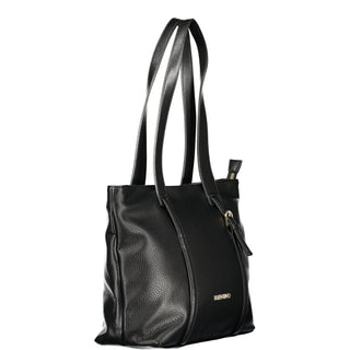 Black Polyurethane Women's Bag for Sophisticated Accessorizing