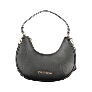 Nero Polyurethan Damen-Tasche mit verstellbarem Schulterriemen