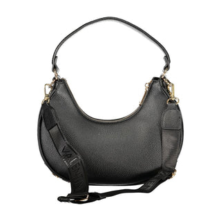 Nero Polyurethan Damen-Tasche mit verstellbarem Schulterriemen