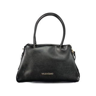 Black Polyurethane Women's Bag