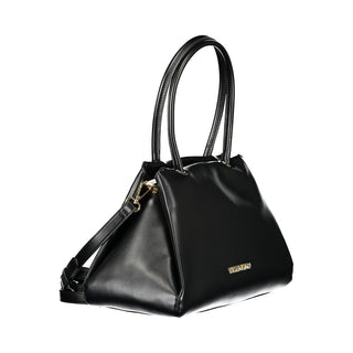 Black Polyurethane Women's Bag