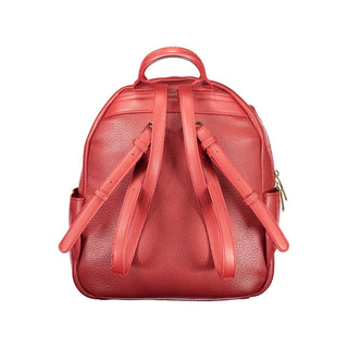 Roter Polyethylen-Rucksack