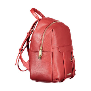 Roter Polyethylen-Rucksack