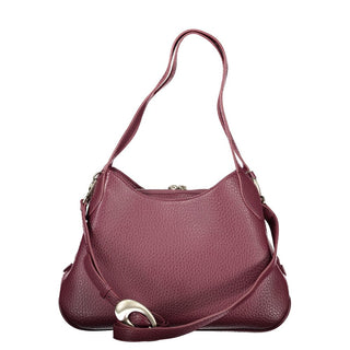 Rote Polyethylen-Handtasche