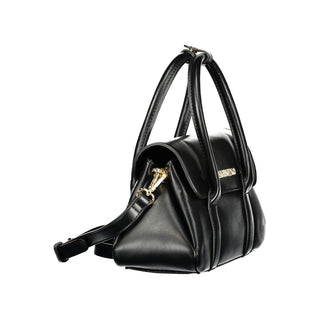 Schwarze Polyethylen-Handtasche