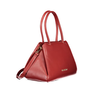 Rote Polyethylen-Handtasche