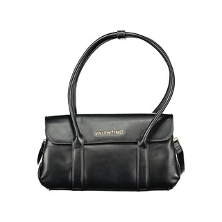 Bolso de mujer de poliuretano negro