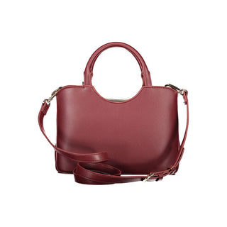 Rote Handtasche aus Polyethylen