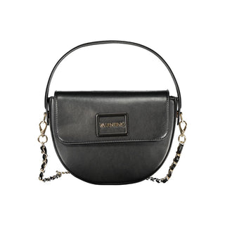Black Polyurethane Women's Bag