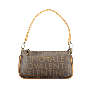 Brown Polyurethane Womens Bag