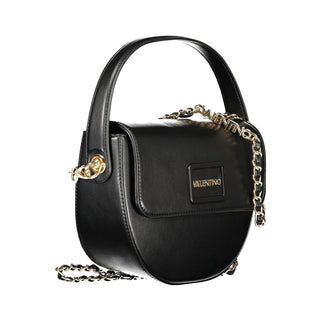 Black Polyurethane Women's Bag