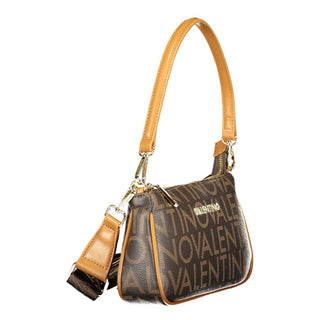 Brown Polyurethane Womens Bag