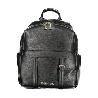 Schwarzer Polyethylen-Rucksack
