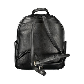 Schwarzer Polyethylen-Rucksack