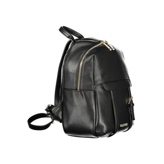 Schwarzer Polyethylen-Rucksack