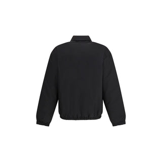 Chaqueta larga de poliamida reciclada negra