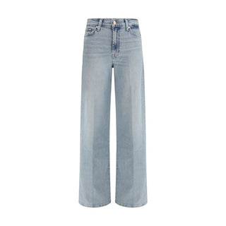 Blaue Relaxed Fit Jeans aus Baumwolle
